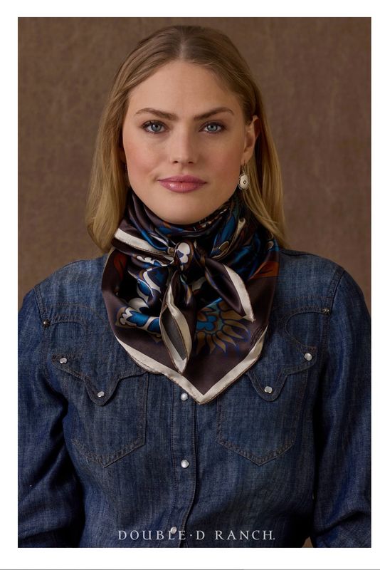 Double D Scarf207 Dewitt&#39;s Damask Scarf