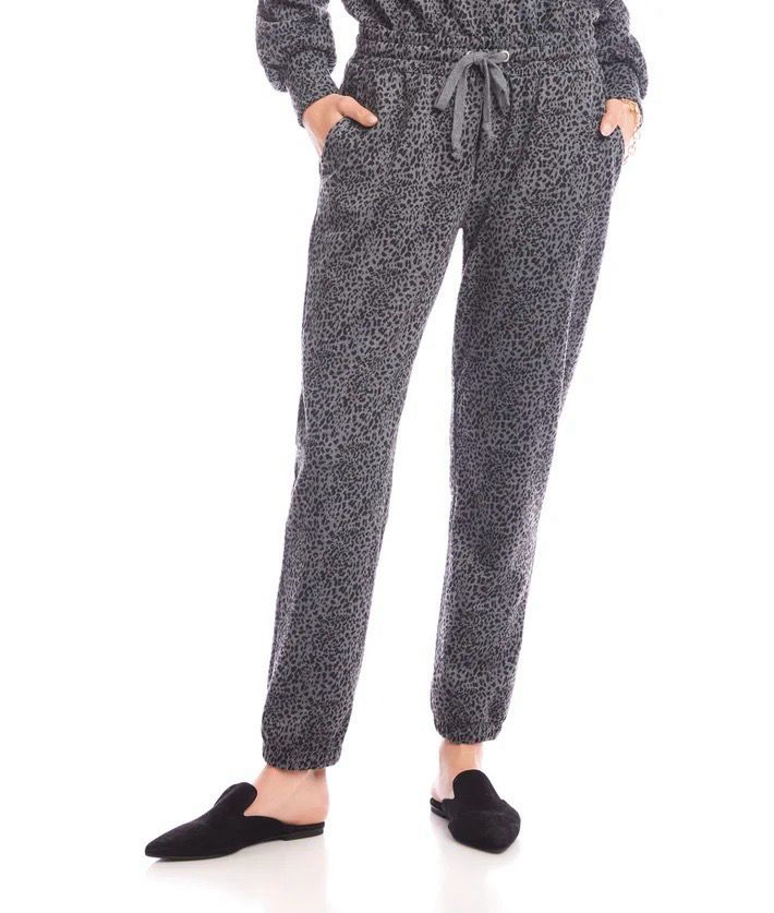 Karen Kane 3L34801 Animal Print Sweatpants