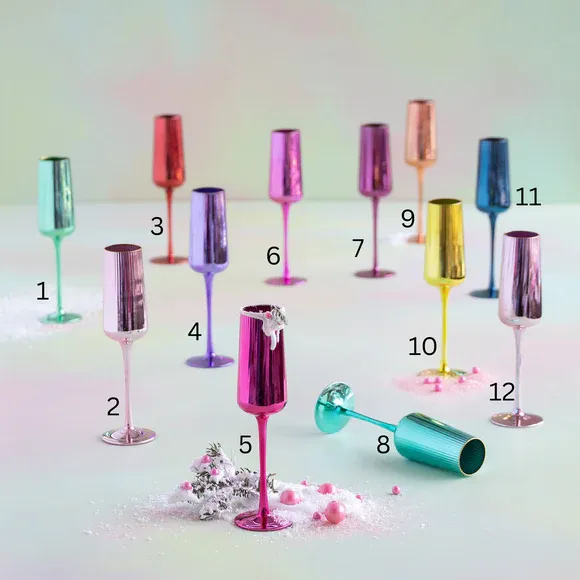 Glitterville Rainbow Reflective Flute-10.25&quot;