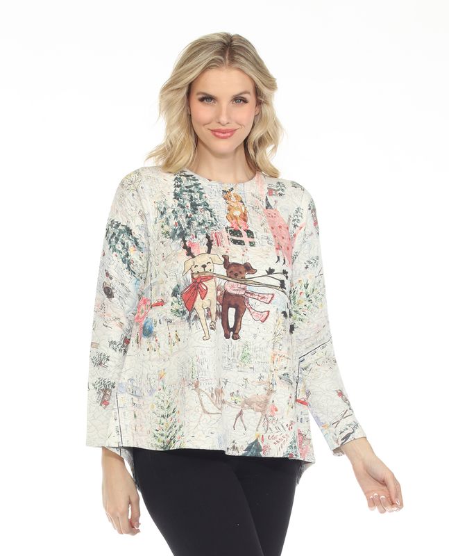 Inoah T515NB Holiday Joy Top