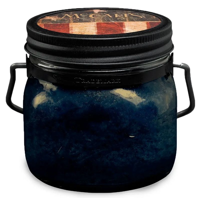McCall&#39;s Candles Mason Jar Double Wick-Blueberry Parfait