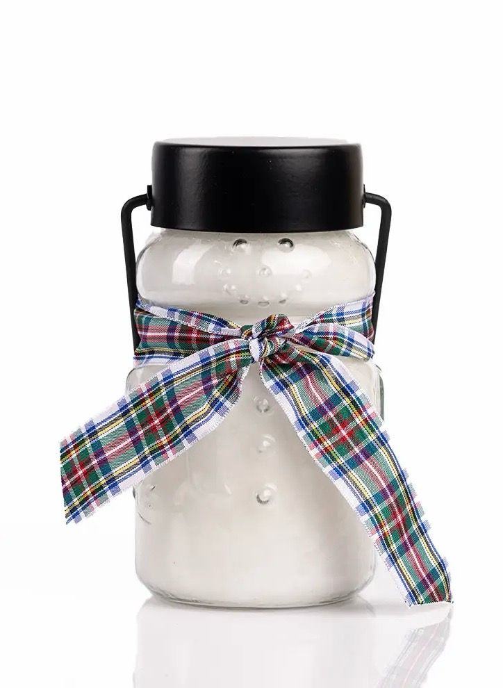 A Cheerful Giver Snowman Baby Candle-Sugar Cookie 10 oz.