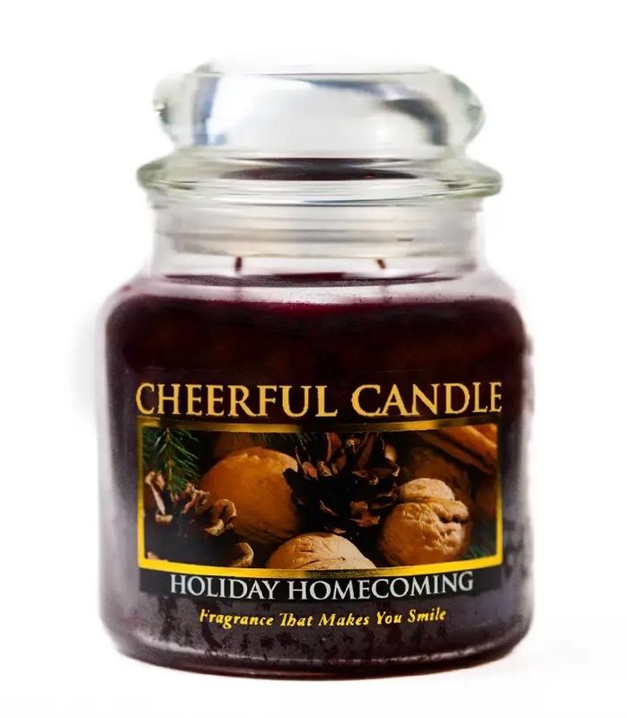 A Cheerful Giver Cheerful Candle-Holiday Homecoming 16 oz.