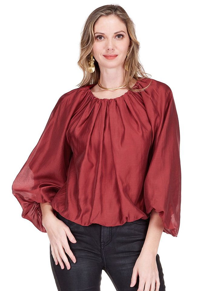 Jade 75J9969 Balloon Top-Claret