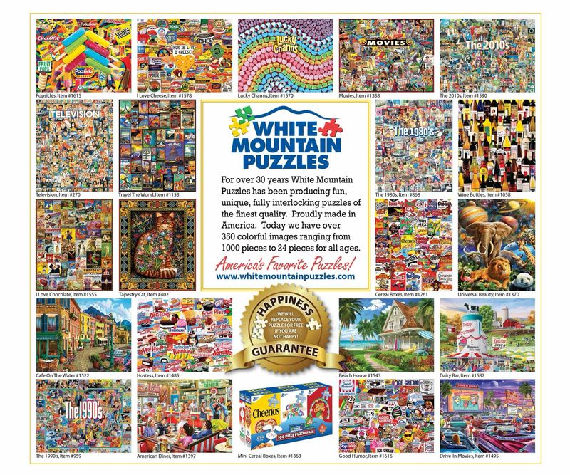 White Mountain Puzzles-Christmas Assorted