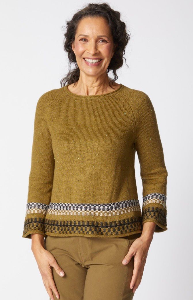 Habitat 89726 Chic Chalet Pullover-Avocado