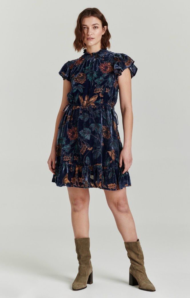 Another Love VCDR9208EUG Lavinia Dress-GardenPrint