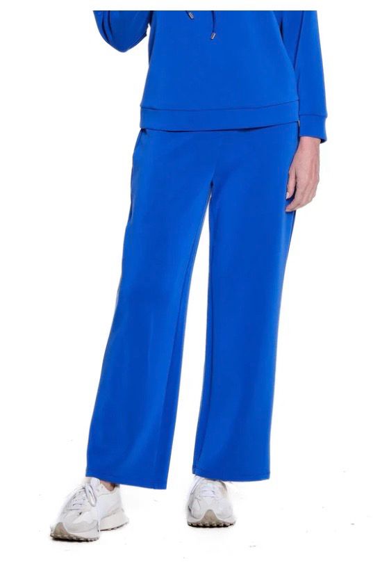 Slimsation M35713PM WideLeg Ankle LoungePant-Royal