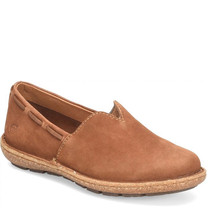 Born BR0027816 Naya Slip On Loafer-MapleLeafNubuck