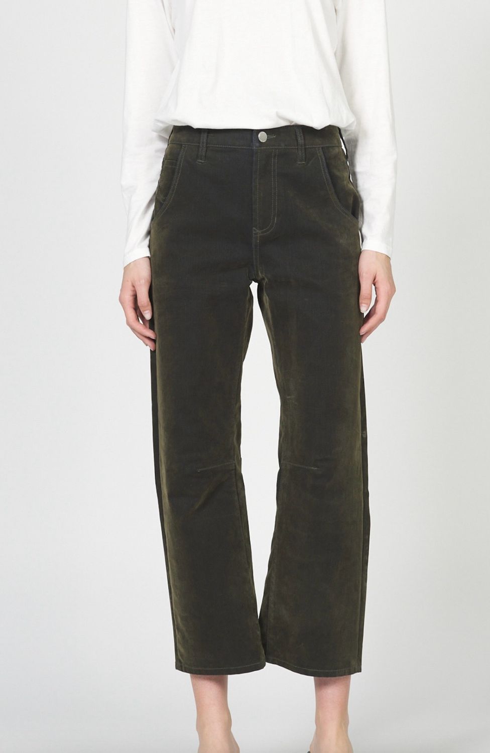 Dear John DPM26E129OLV Lasso Barrel Jean-Olive