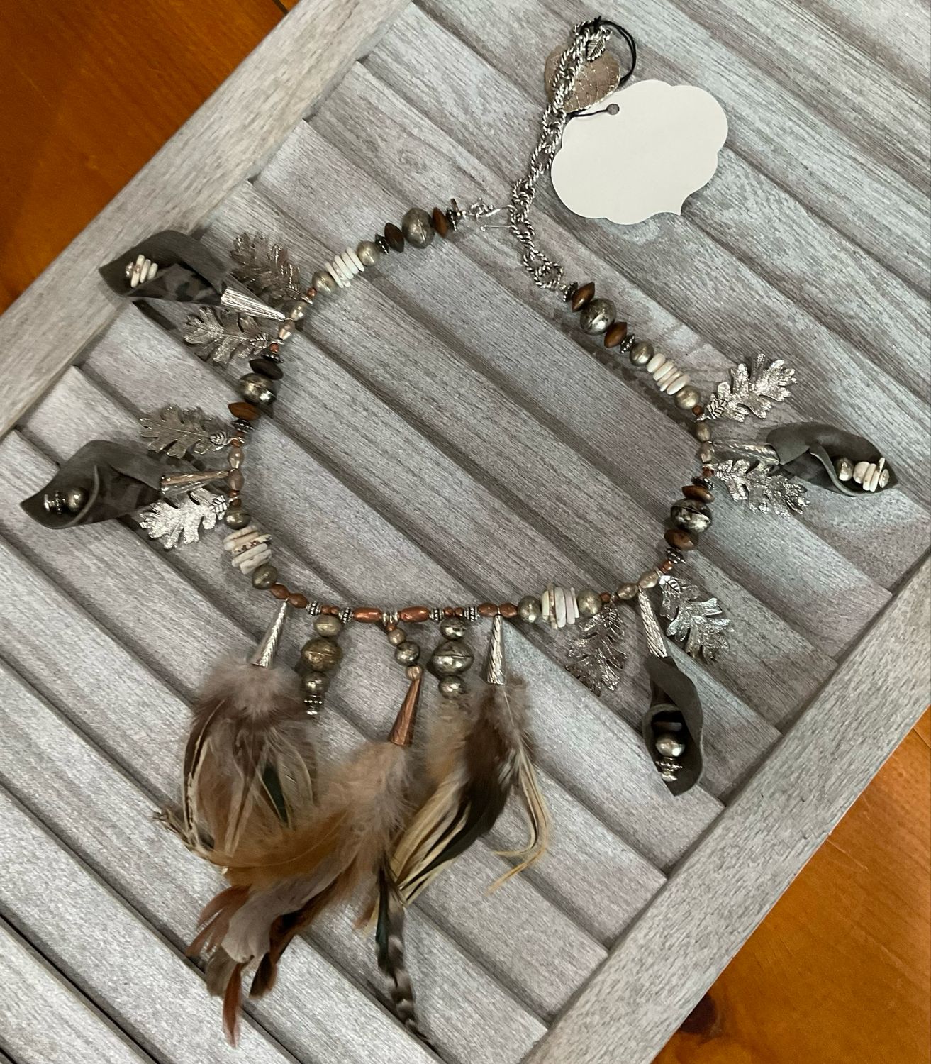 A Rare Bird Chunky Feather Necklace