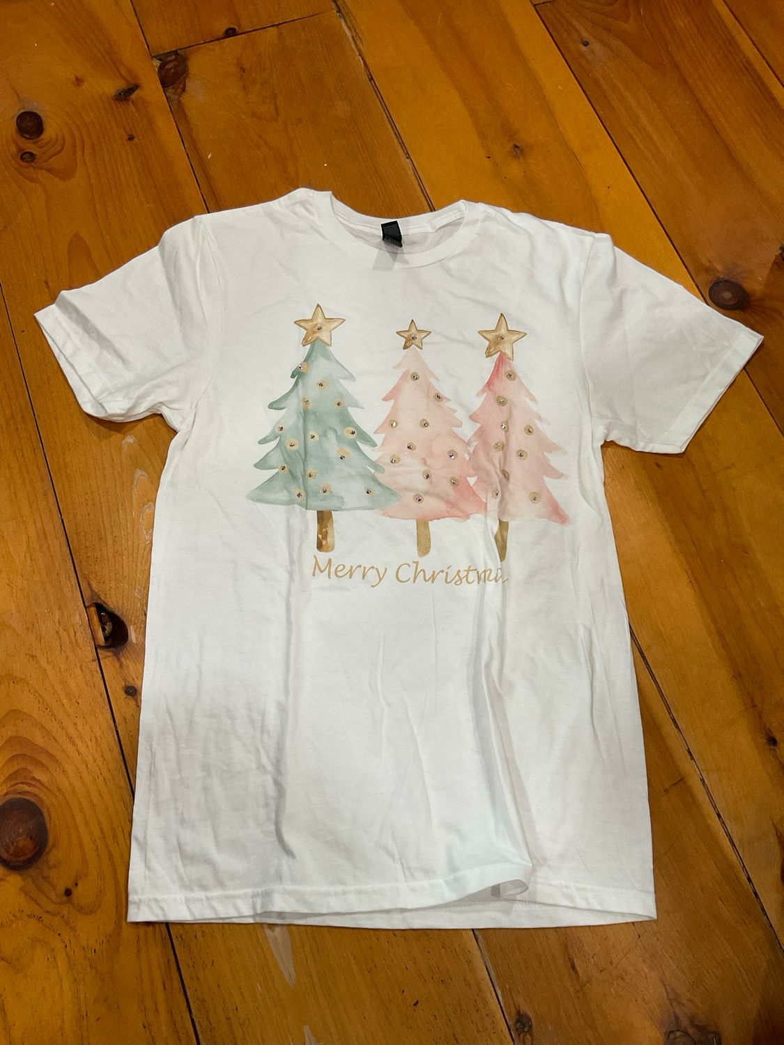 JCoons Pastel Christmas Trees Tee