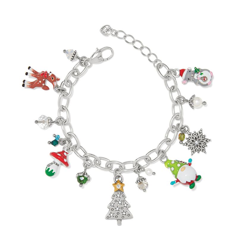 Brighton JF0288 Christmas Forest Charm Bracelet