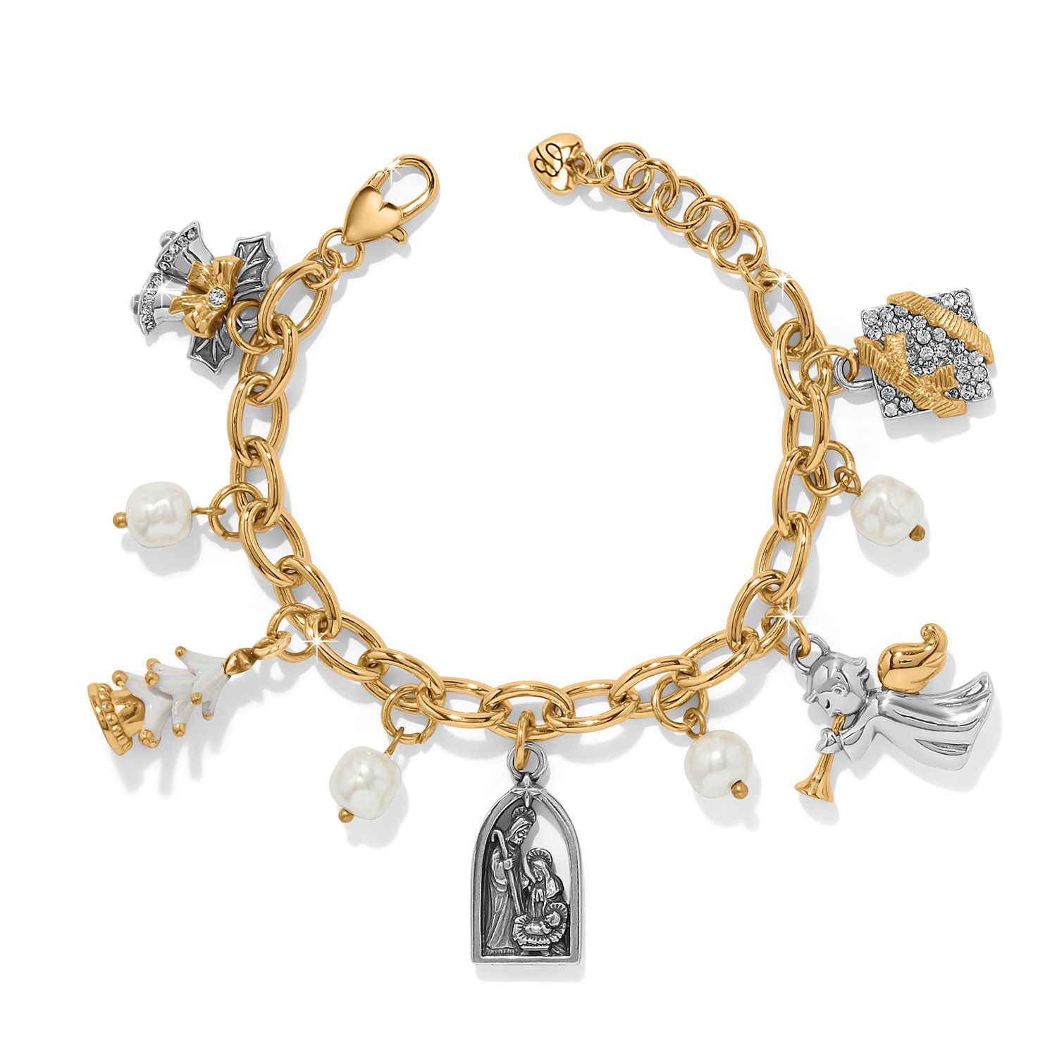 Brighton JF0404 Joyful Season Charm Bracelet
