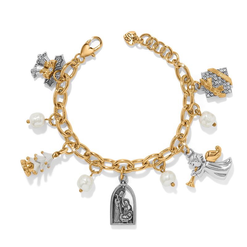 Brighton JF0404 Joyful Season Charm Bracelet