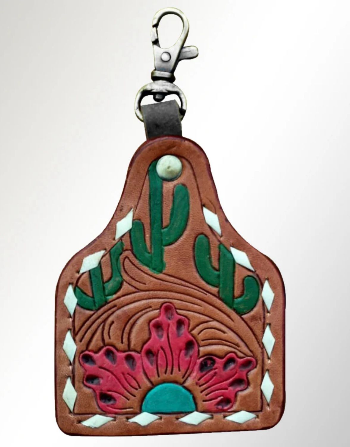 American Darling ADKRX104 Leather Keyring