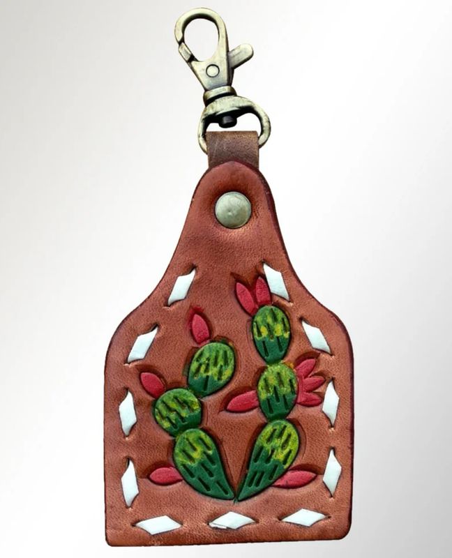 American Darling ADKRX112 Leather Keyring