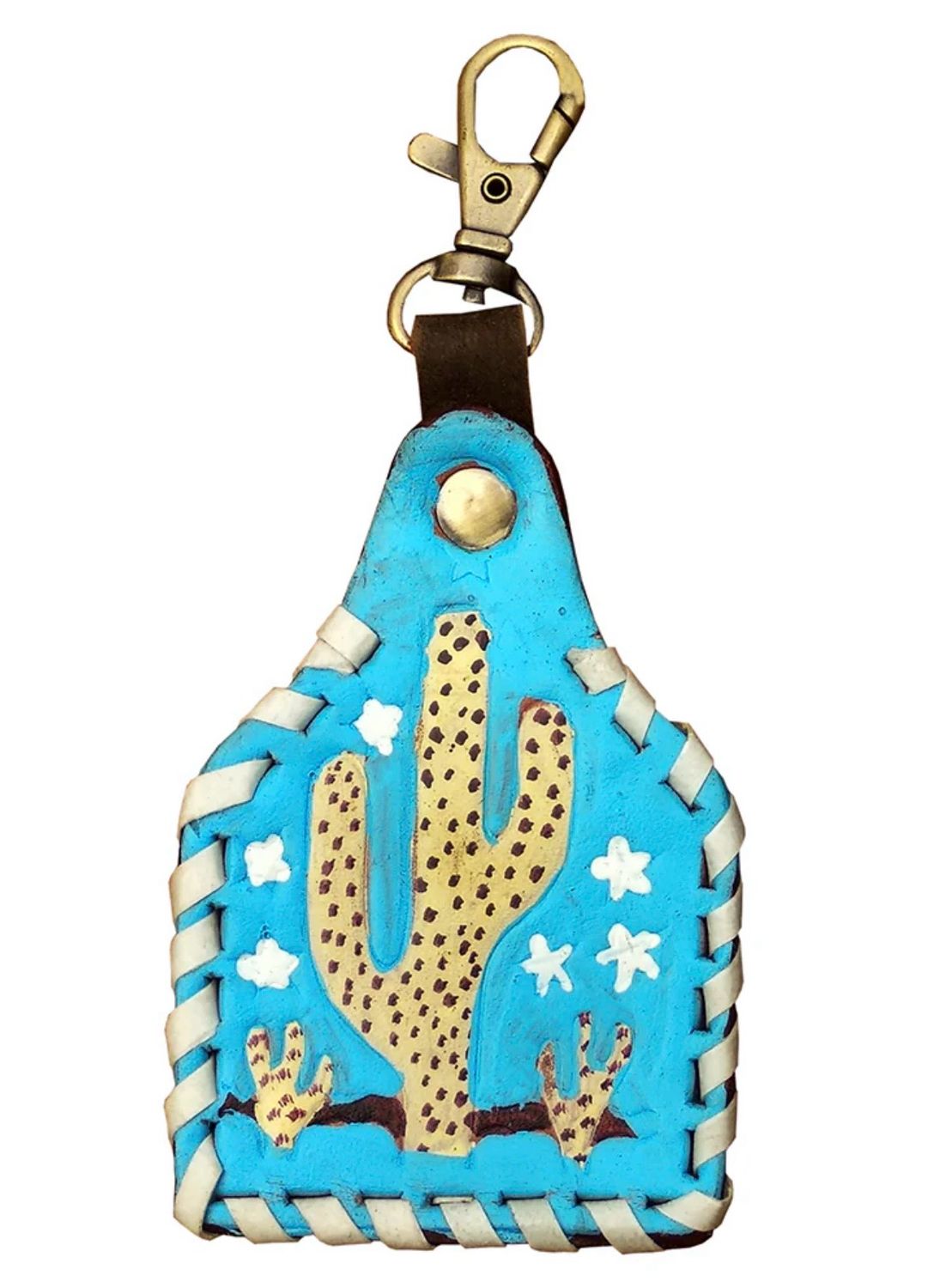 American Darling ADKRX131 Leather Keyring