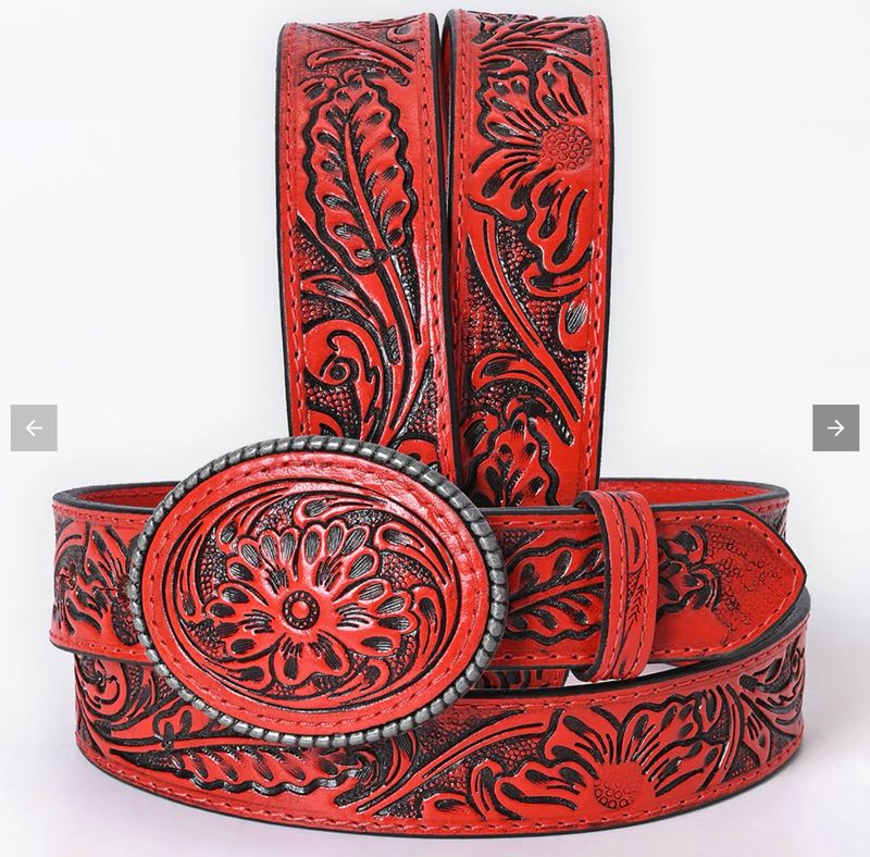 American Darling ADBL168 Leather Belt-Unisex