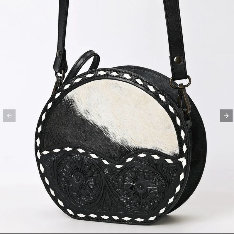 American Darling ADBGZ877 Canteen Hair On Bag