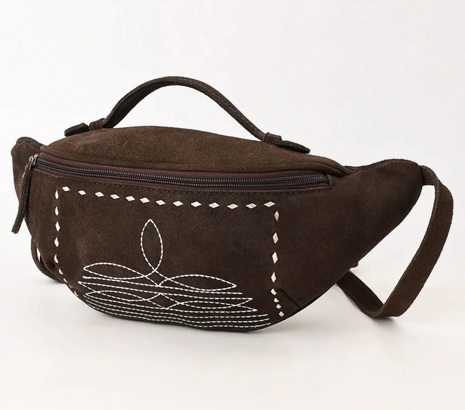 American Darling ADBG1618B Suede Fanny Pack