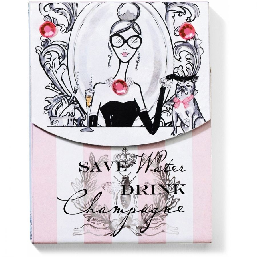 Brighton G82170 Drink Champagne Notepad