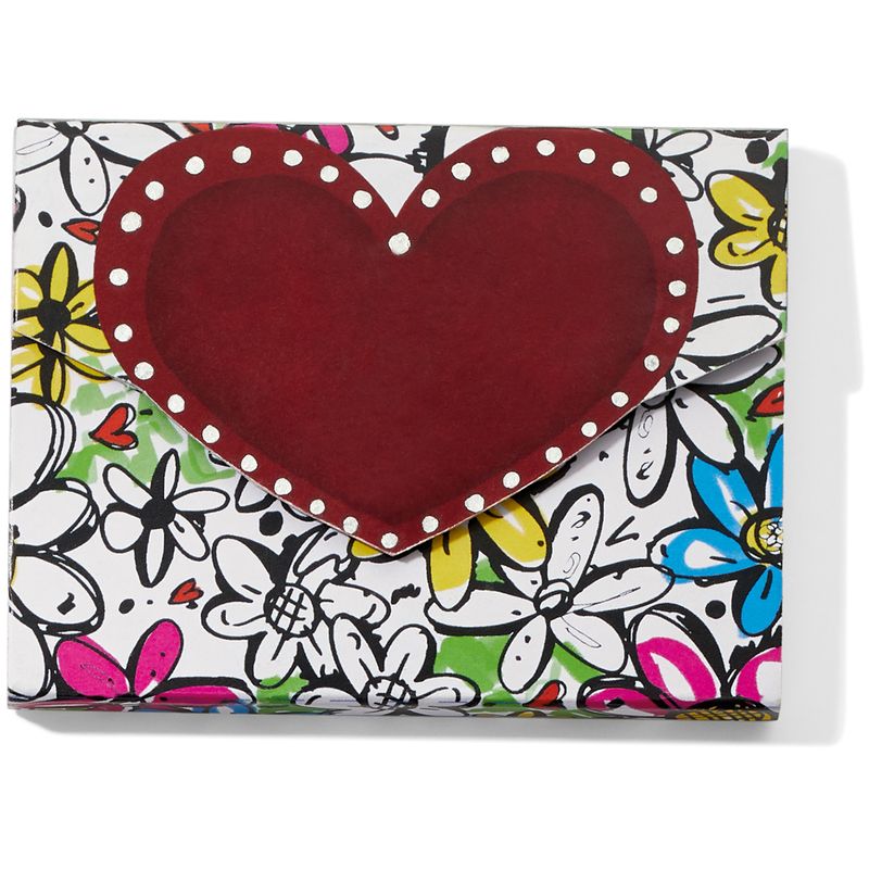 Brighton G8292M Fashionista Love Heart Notepad