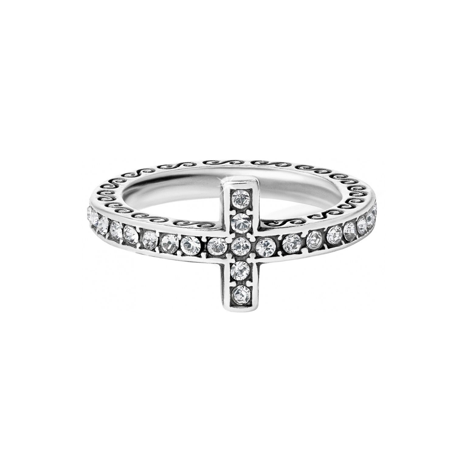 Brighton J61822 Starry Night Ring-Silver