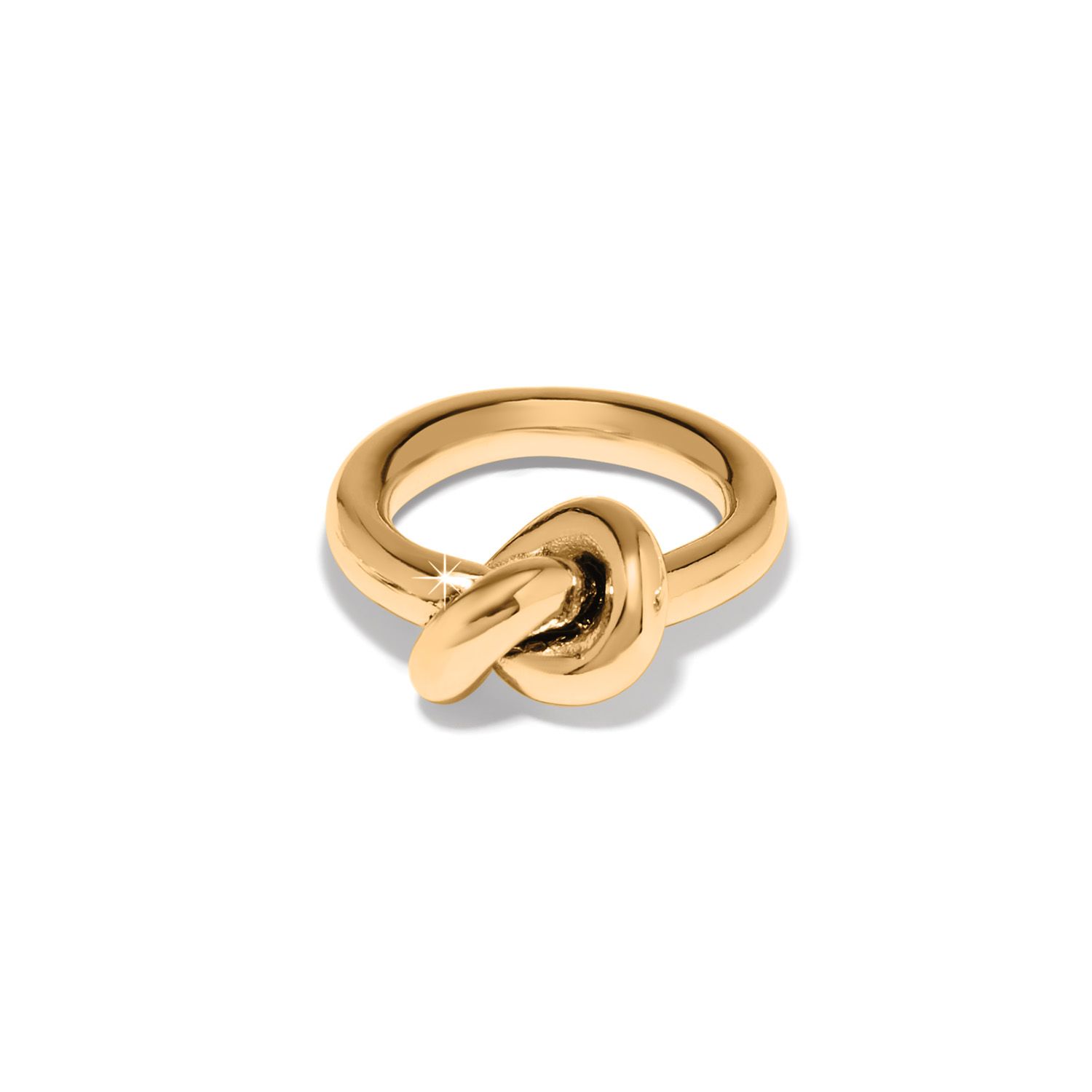 Brighton J63281 Interlok Single Knot Ring-Gold