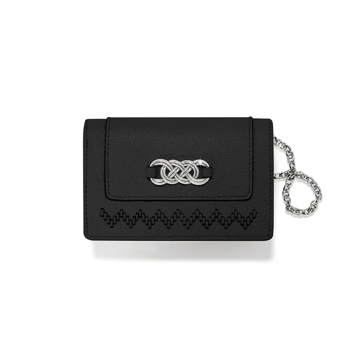 Brighton T22763 Interlok Medium Wallet-Black