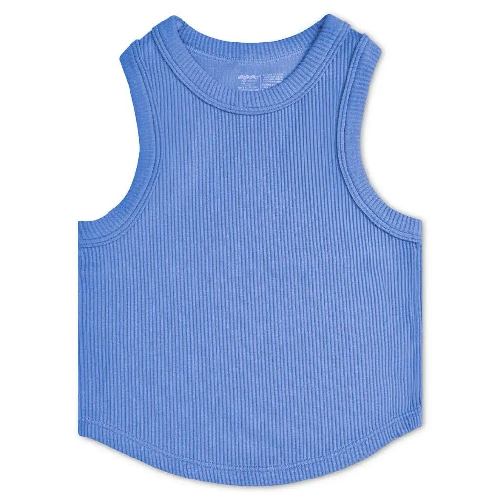 iscream 820-3399 Tween Racerback Tank-Bright Blue