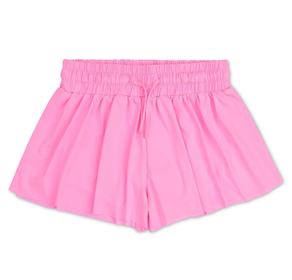 iscream 820-3536 Tween Butterfly Shorts-Rose
