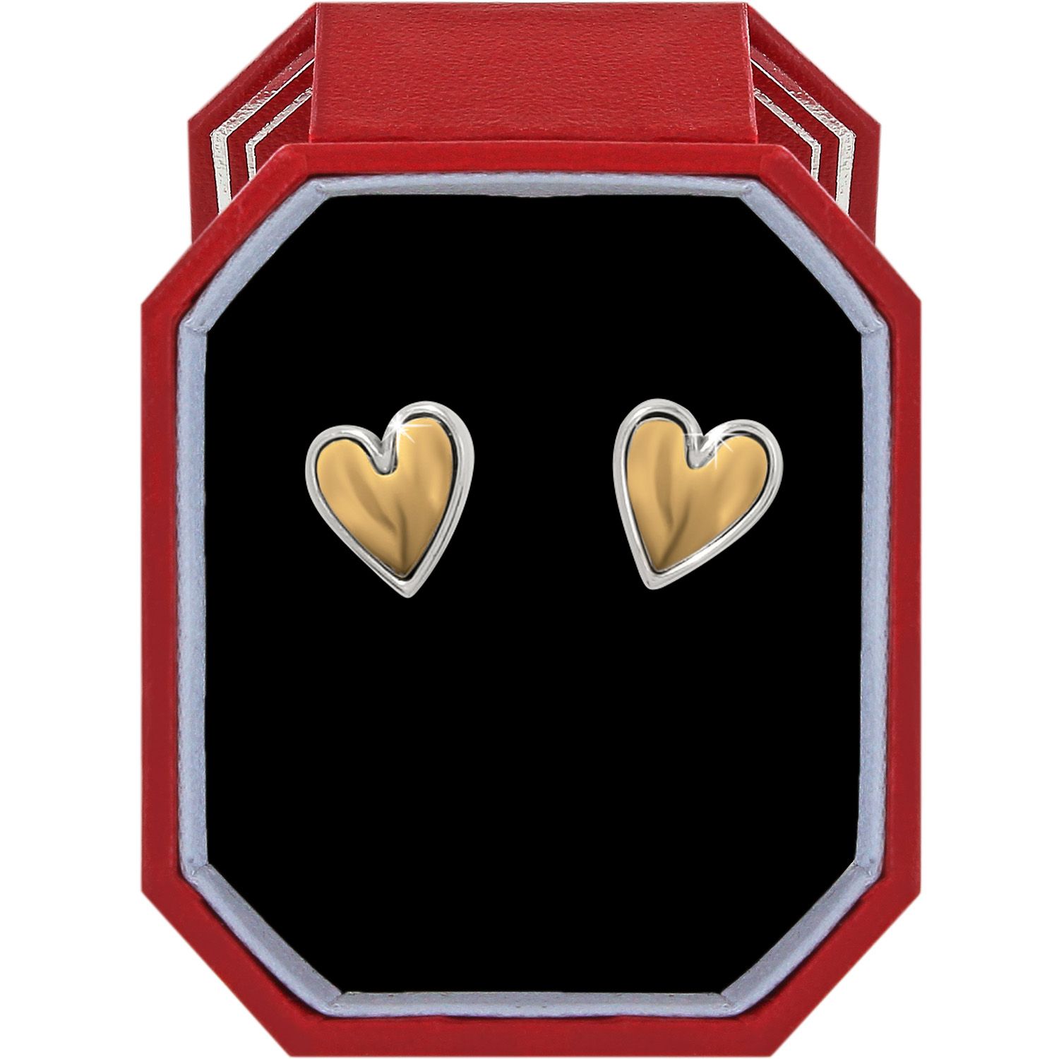 Brighton JD7029 Cascade Heart Post Earrings Gift Box