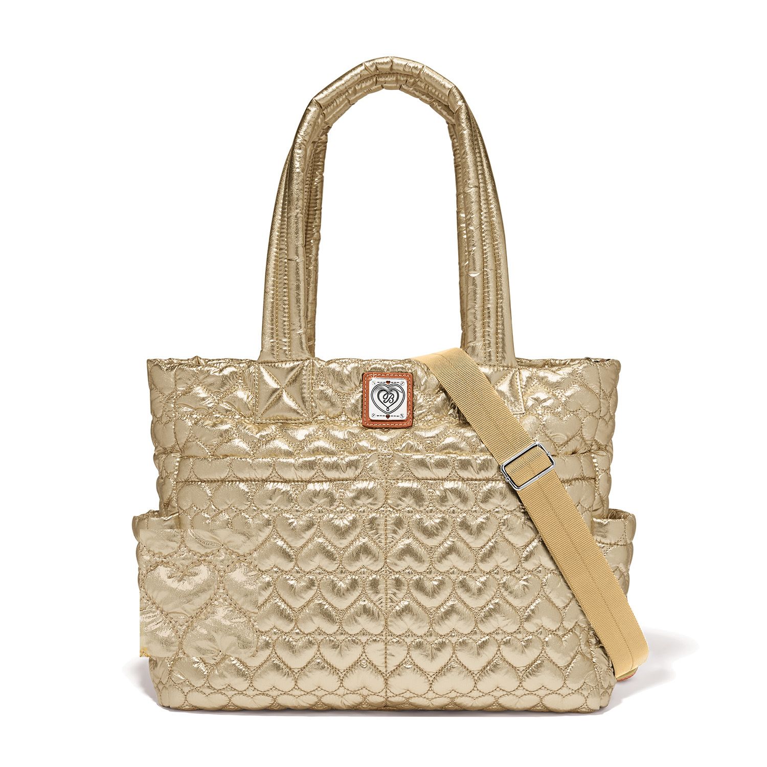 Brighton H5514G Kameron Utility Tote-Gold Metallic 