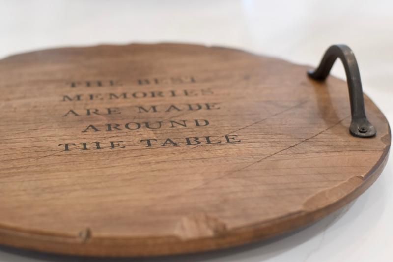 MudPie 41140008 Memories Lazy Susan