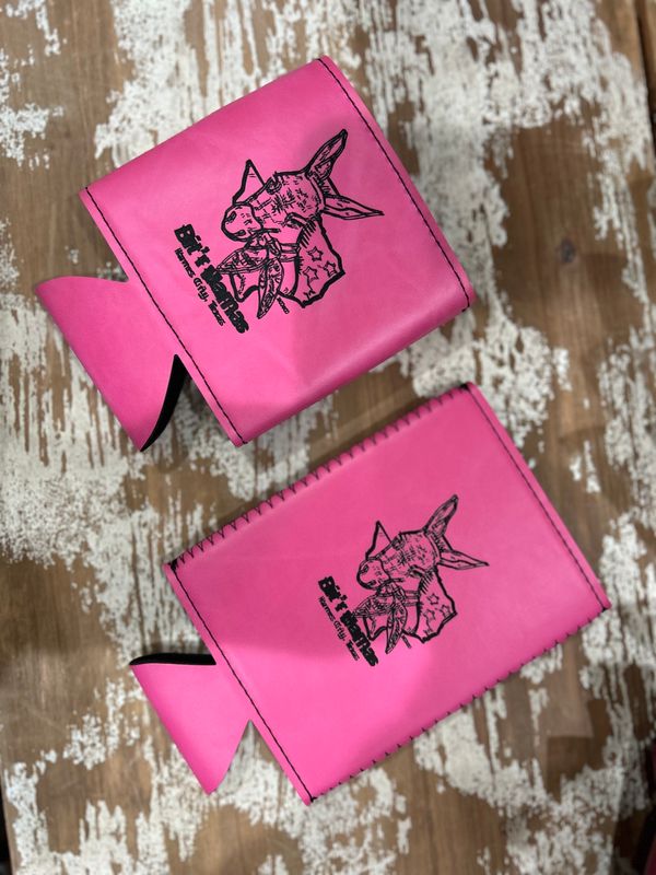 Coco &amp; Willie Leather Koozie