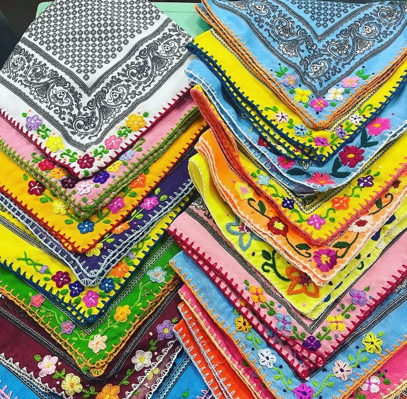 Bling A Go GO Embroidered Bandana