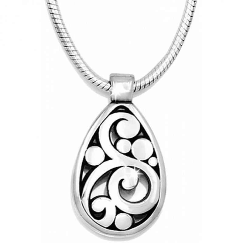 Brighton J46310 Contempo Necklace-Silver