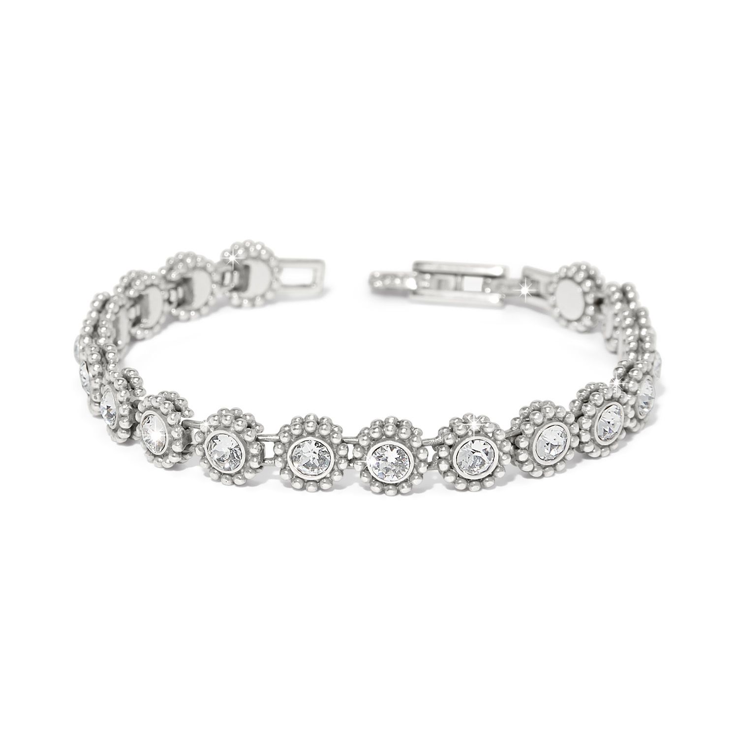 Brighton JF4471 Twinkle Link Bracelet-Silver