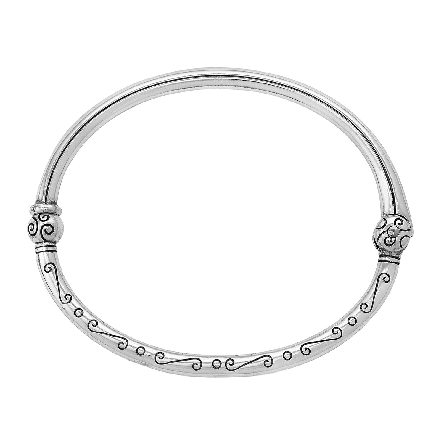 Brighton JB1820 Charming Bangle-Silver