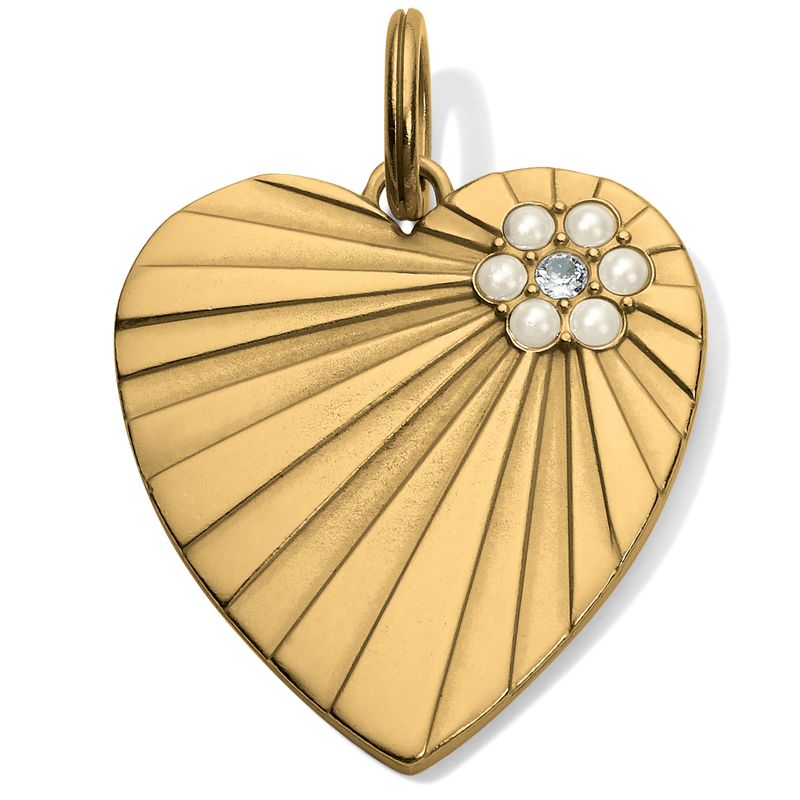 Brighton JC5645 Vintage Heart Amulet-Gold
