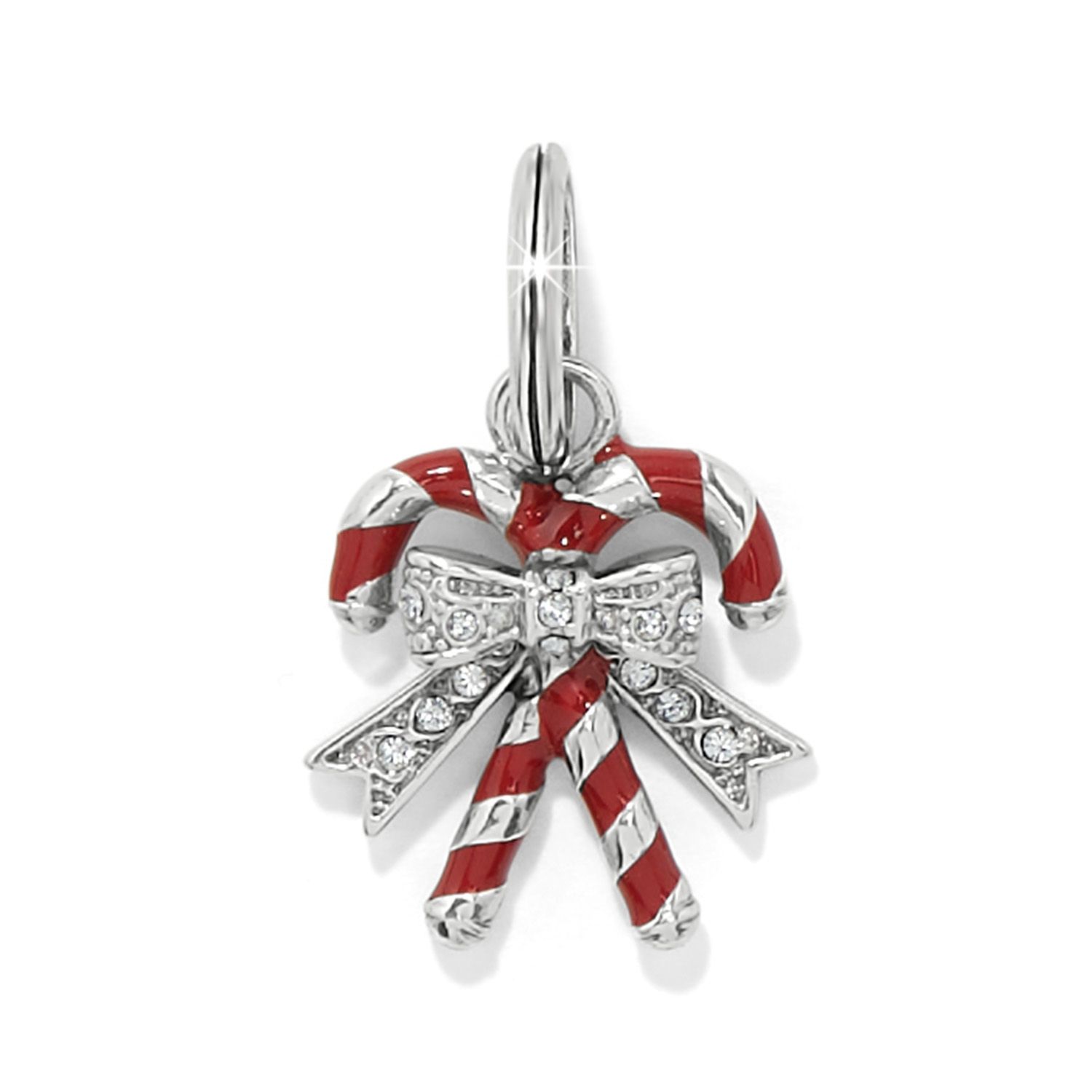 Brighton JC7993 Twice As Sweet Charm-Silver/Red