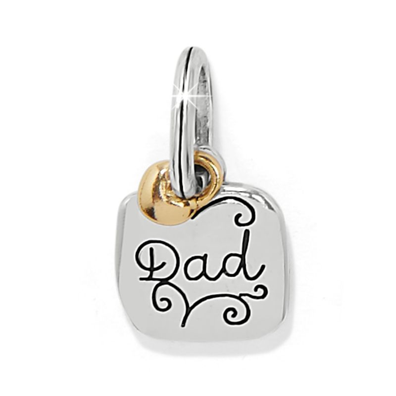 Brighton JC8030 Dad Charm-Silver/Gold