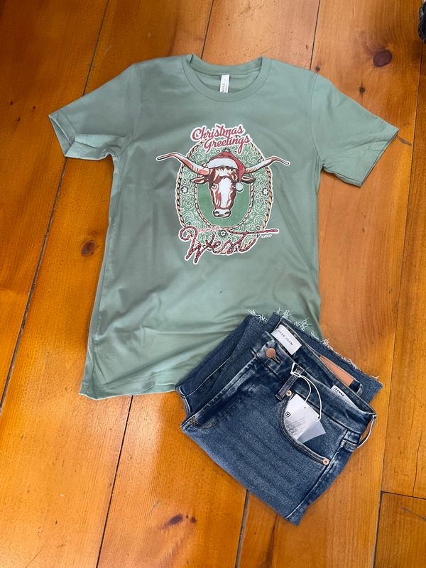 XOXOart &amp; Co. Greetings from the West Tee-Sage