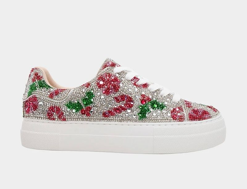 Betsey Johnson Sidny Platform Sneaker-Holly