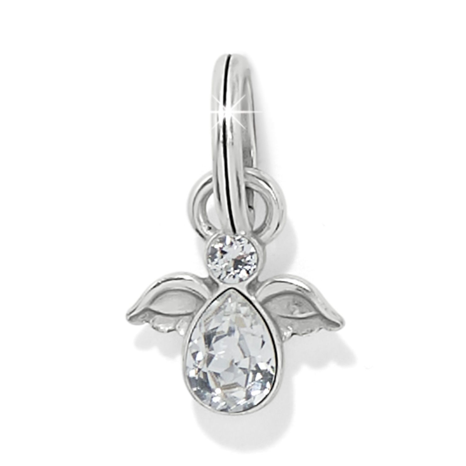 Brighton JC8041 Heavenly Angel Charm-Silver