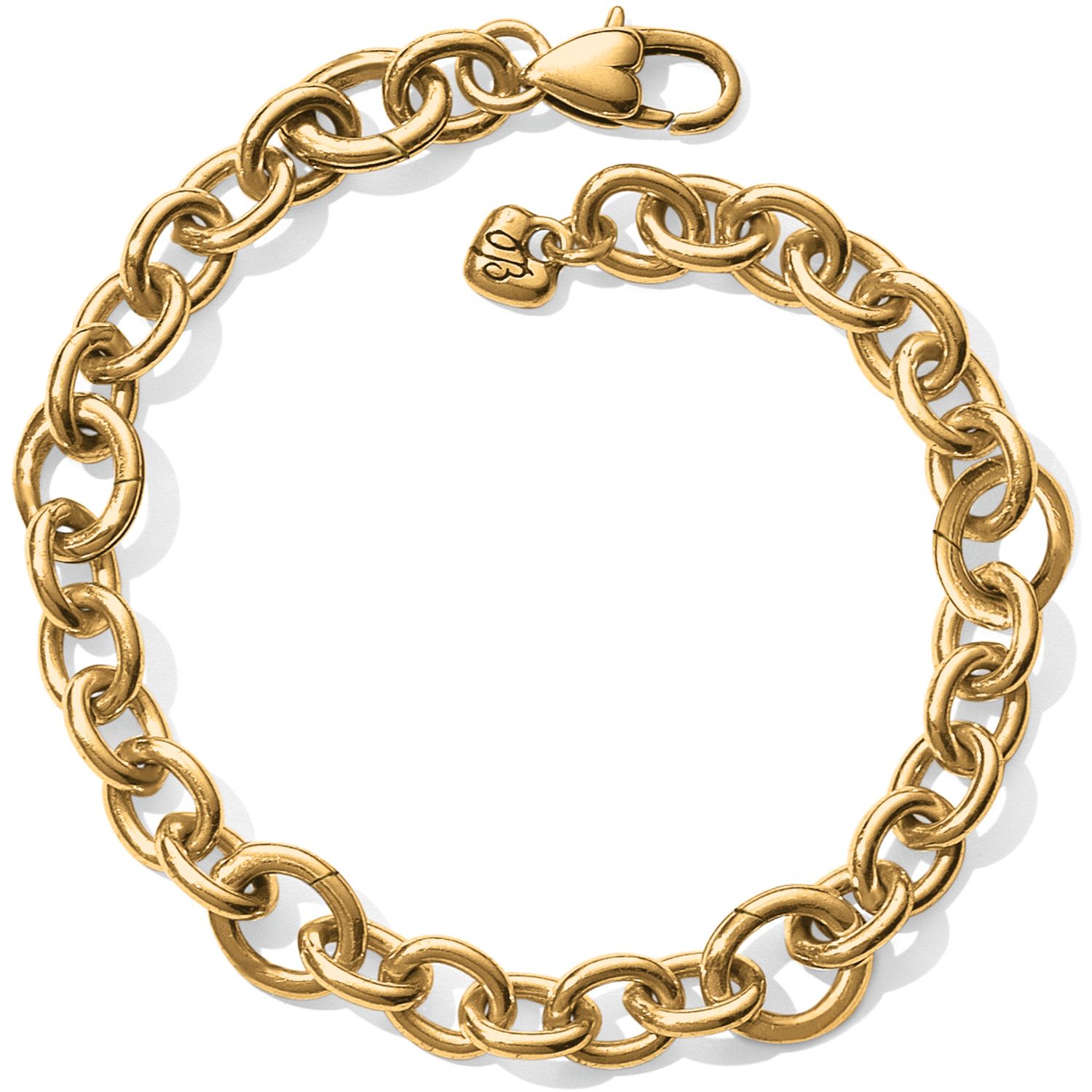 Brighton JF4935 Luxe Link Charm Bracelet-Gold