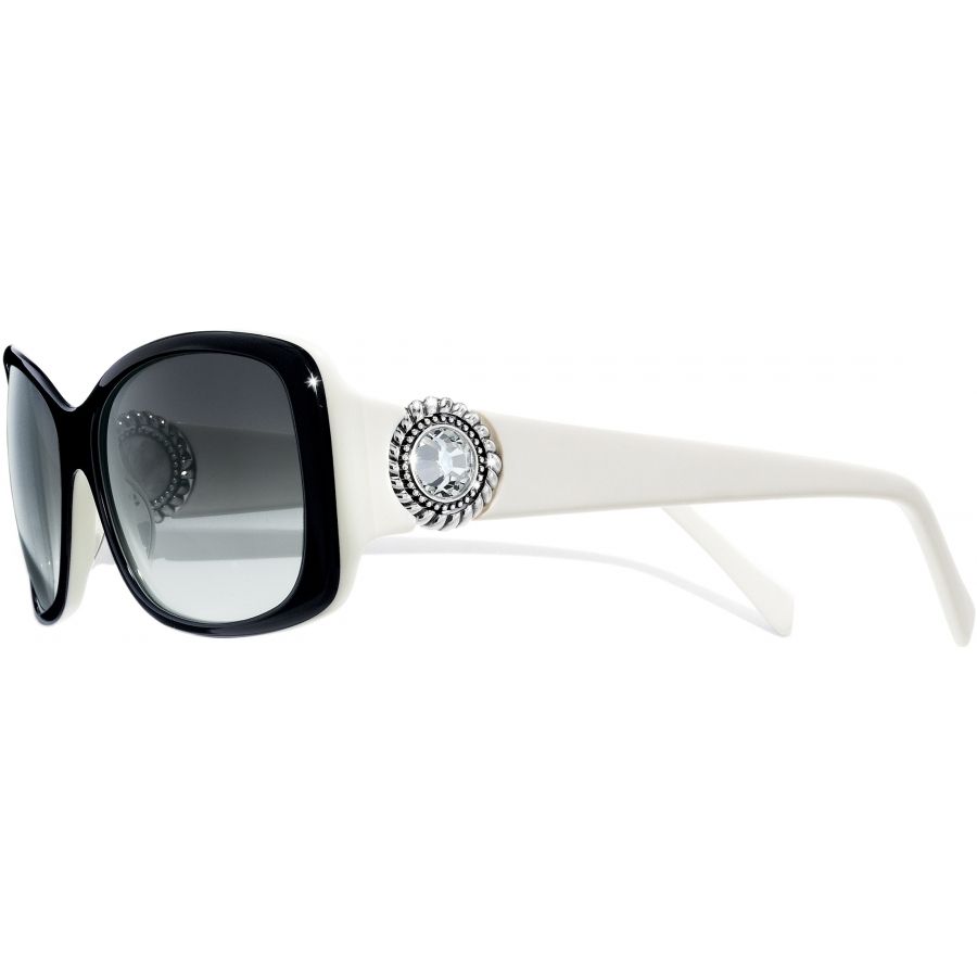 Brighton A11671 Twinkle Blk/Wht Sunglasses