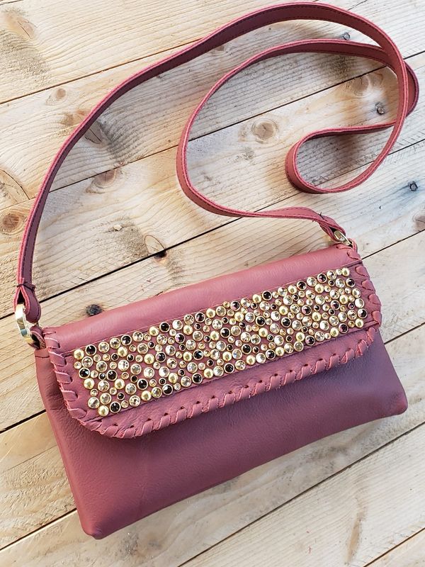 KurtMen 2012 3 Way Clutch Crossbody Galaxy-DK Cherry