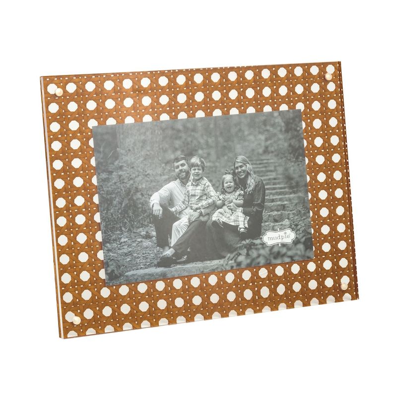 MudPie 46900747 Cane Acrylic Frames